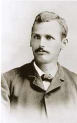 picture of George Rheingans, MD; c: 1896; shared by Janet (Rheingans) Sohlgren