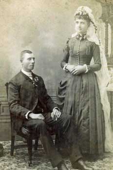 picture of Herman and Mary (Witzlib) Seefeldt;  shared by Charles and Hattie Witzlib through Donald Wagner