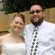 Matthew Velaqzuez and Nicole Schulteis-Medved